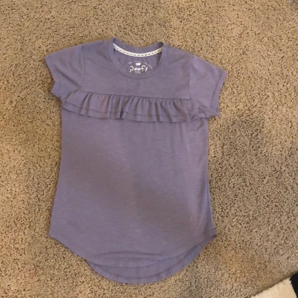 Purple kids blouse